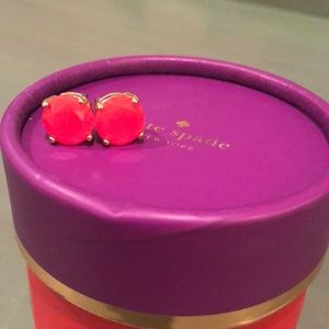 Kate spade pink studs
